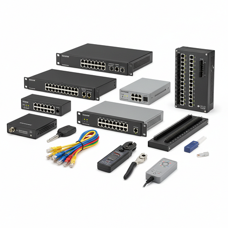 Мережеве обладнання для кабельних мереж