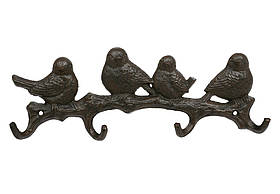 Вішалка чавуна Птахи, 32.5*4*12см