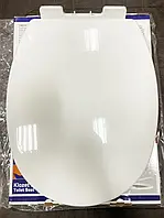 Кришка сидіння для унітазу SAVA soft-close вільнопадаюча (разболтовка 13.5-15.5см)