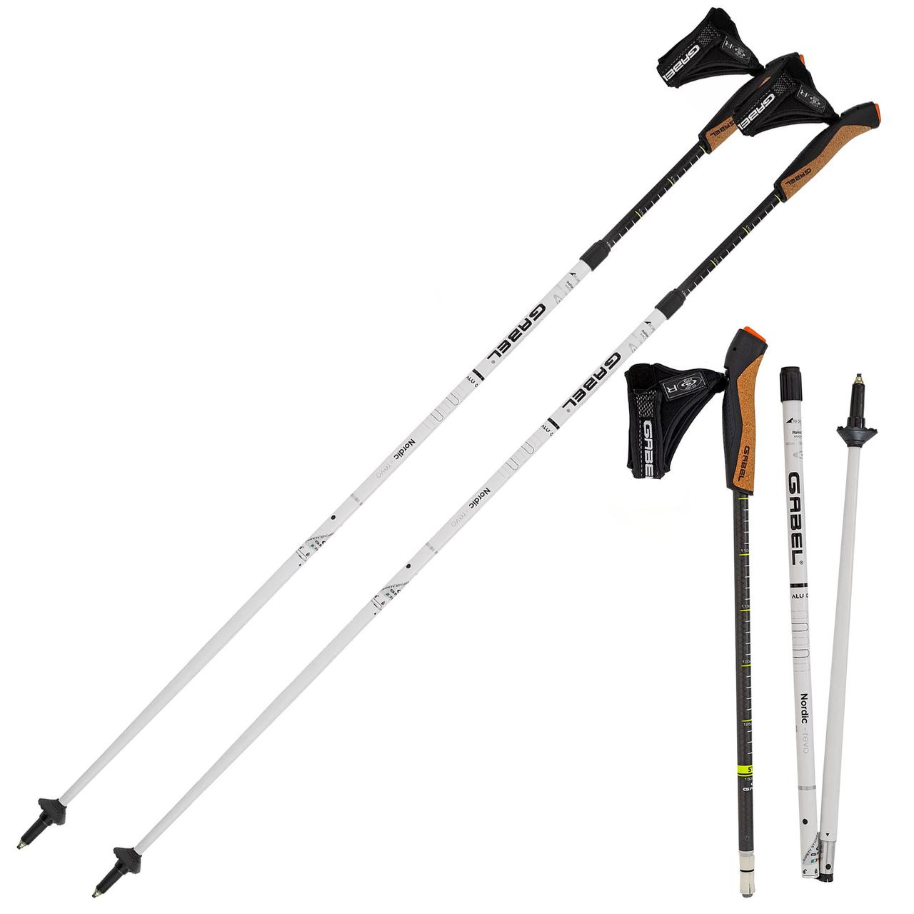 Палиці для скандинавської ходьби Gabel Nordic Revo Alu Carbon (7009351340000), фото 1