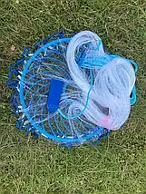 Рибальська мережа накидна Американка SK-6м, діаметр 6 м, нейлонова з обважнювачами, професійна модель, фото 5