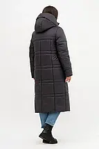 Жіночий довгий пуховик Li-9-1 р-ри 52–66, фото 5