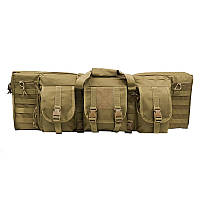 Сумка чохол для зброї N136 93 см рюкзак збройовий койот