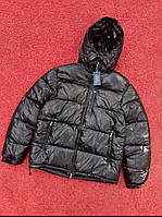 Куртка Глянцевая Polo Ralph Lauren Пуховик Зимний Черный Универсальный И Практичный Вариант