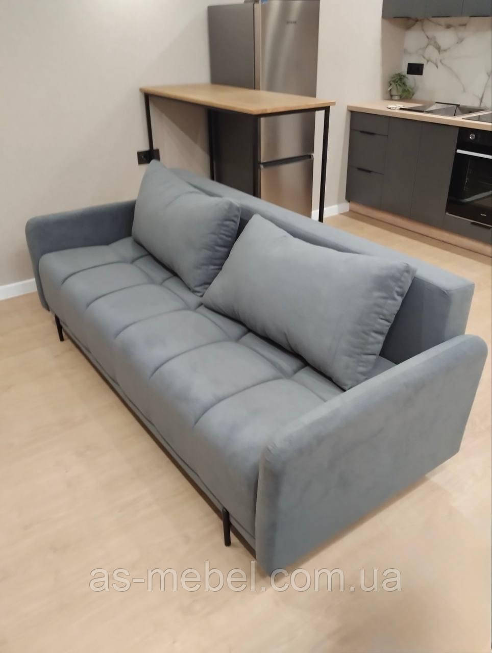 Диван Марсель 210*90*75 колір сірий, фото 1