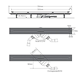 Душeвой канал Vario S.E.A Smart Slim 300-1200 мм . Комплект с верхней частью., фото 5