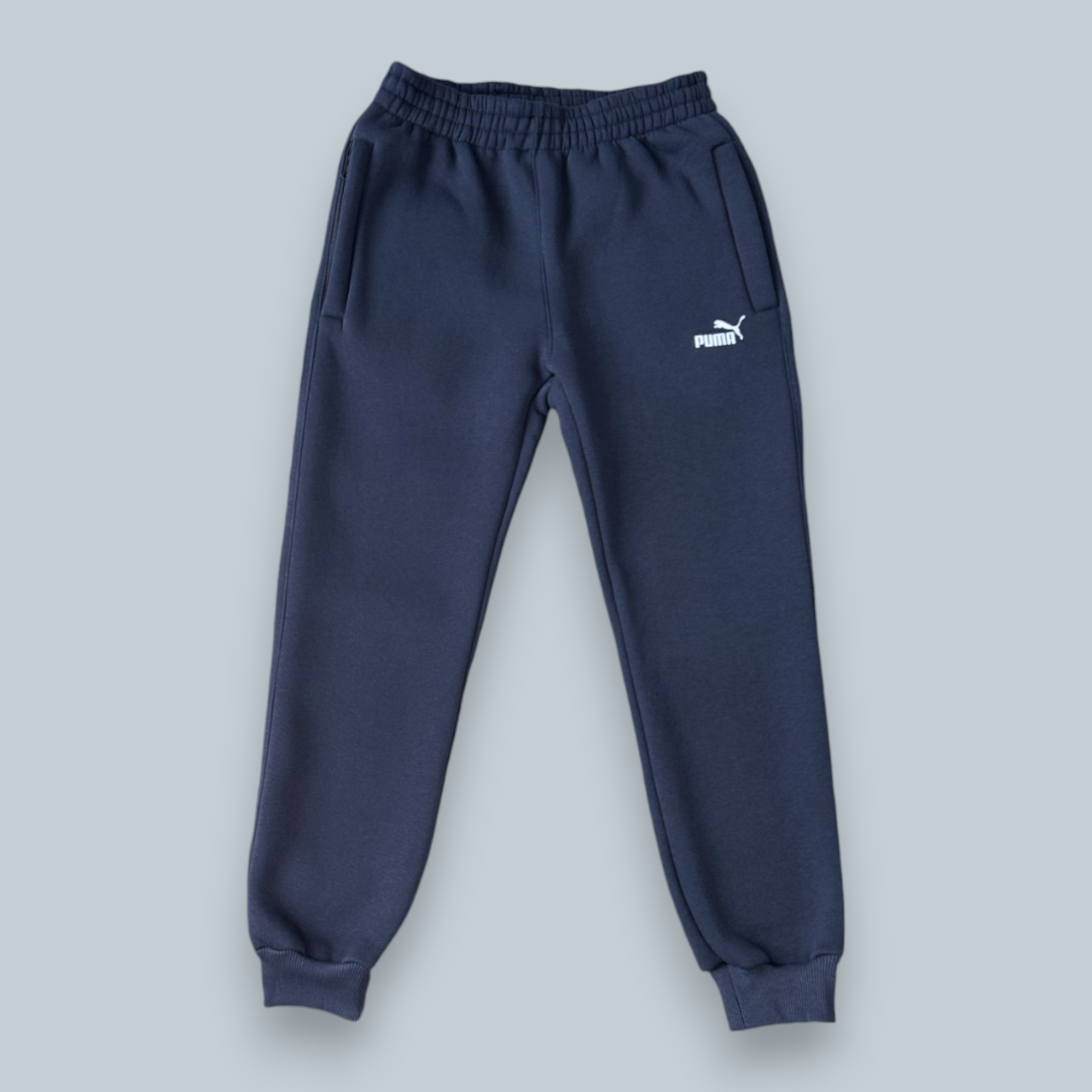 Теплі спортивні штани фліс на хлопчика 146-164 см 003671 Графіт