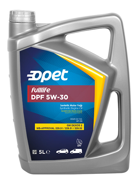 Олива OPET FULLLIFE DPF 5W-30 5л, фото 1