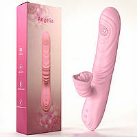 Вибратор Angelia USB с 3 функциями и 20 режимами вибрации для женщин для удовольствия и расслабления