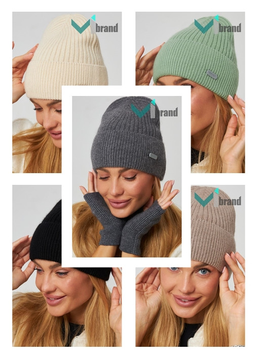 Подовжена жіноча шапка ODYSSEY Кааліна Молодіжна жіноча шапка біні, фото 1