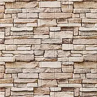 3д панелі самоклейні під цеглу піщану, бежевий кирпич катеринослав 700x770x4мм, 3Д панелі під цеглу