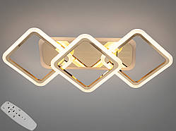 LED люстра в спальню 75W, хром Diasha A8160/2+1GLED3colordimmer