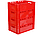 Ящик пластиковий 600х400х200 L червоний, фото 3