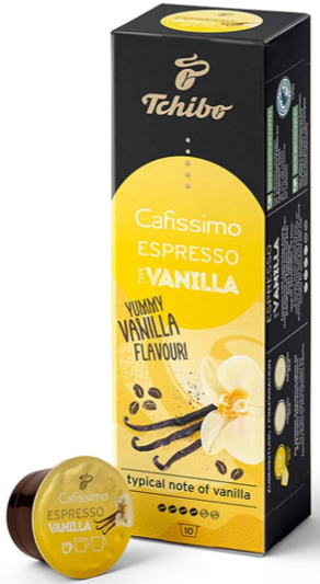 Кава в капсулах Caffitaly Tchibo Cafissimo Espresso Vanilla 10 капсул, фото 1