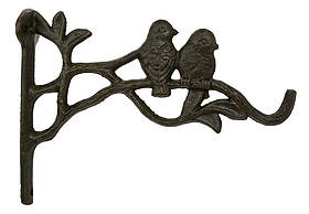 Гачок чавун Птахи, 23*4.5*17см