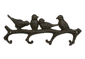 Вішалка чавун Птахи, 29*3*11см