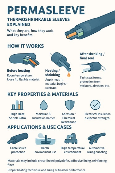 Термозбіжні трубки Permasleeve