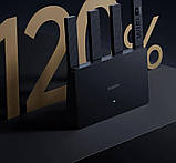 Роутер Xiaomi Router BE3600 Black маршрутизатор | Wi-Fi 7 | 3570 Мб/с | Mesh, фото 6