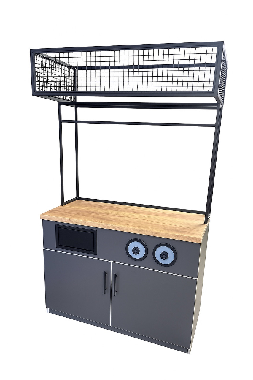 Кавовий модуль для магазину зі сміттєзбірником та диспенсерами