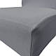 Чохол на стілець. Nokta PREMIUM. Сірий (підвищенна щільність 290 гр/м², Туреччина), фото 2