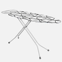 Прасувальна дошка підлогова Casa Si Elegance Plus 125x42 White Spyder Web з підставкою під праску