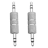 Аудіо стерео перехідник штекер 3к тато-тато Jack 3.5мм, фото 5