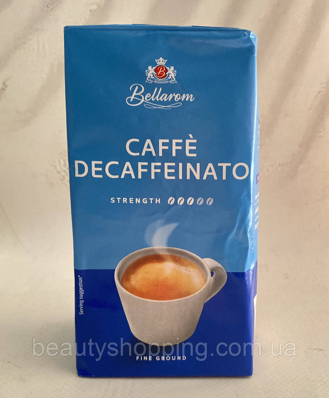 Кава мелена без кофеїну Bellarom caffe decaffeinato 250 г Німеччина