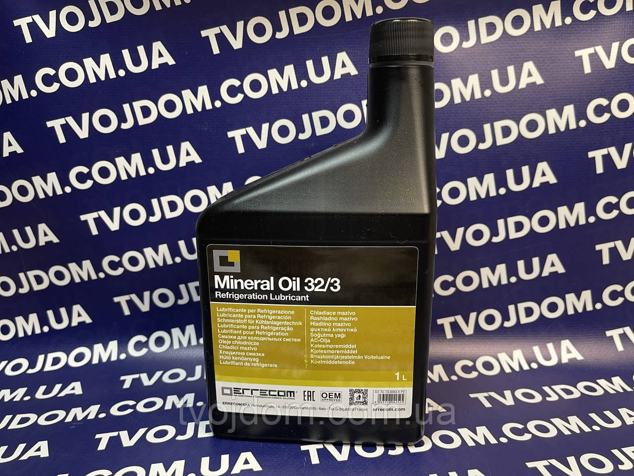 Мінеральне масло Errecom 32/3 1L. OL6064.K.P2
