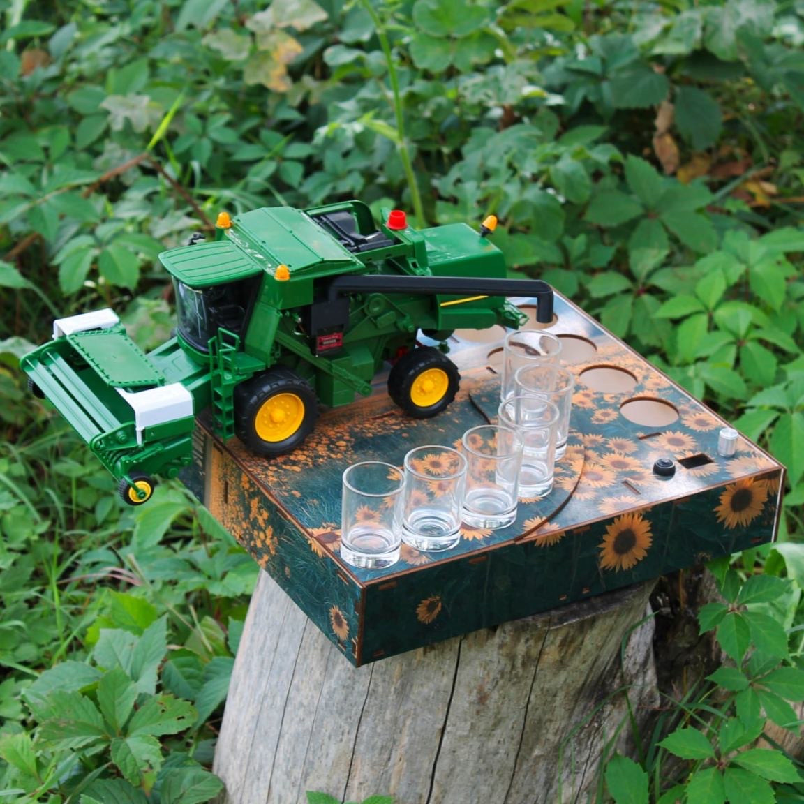 Наливатор "Комбайнер" John Deere автоматичний на 6 чарок (диспенсер), фото 1