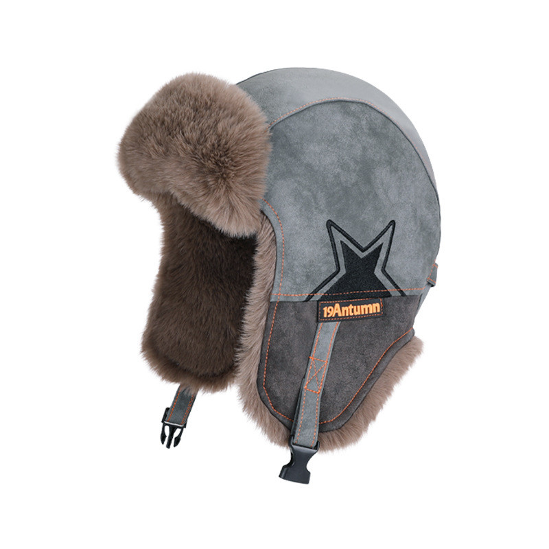 Шапка вушанка жіноча оригінального дизайну, фото 1