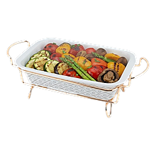 Керамічний мармит Kamille  1.3 літра прямокутний KM-6416