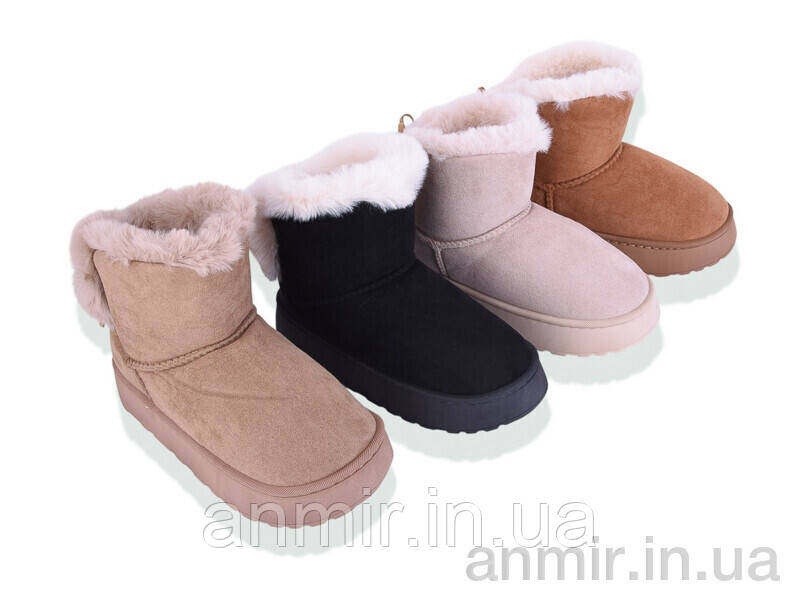 Уги дорослі жіночі зимові 5290 mix (36-41) "Deshman" купити гуртом на 7км.