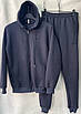Теплий спортивний костюм чоловічий батал на флісі пеньє, фото 2
