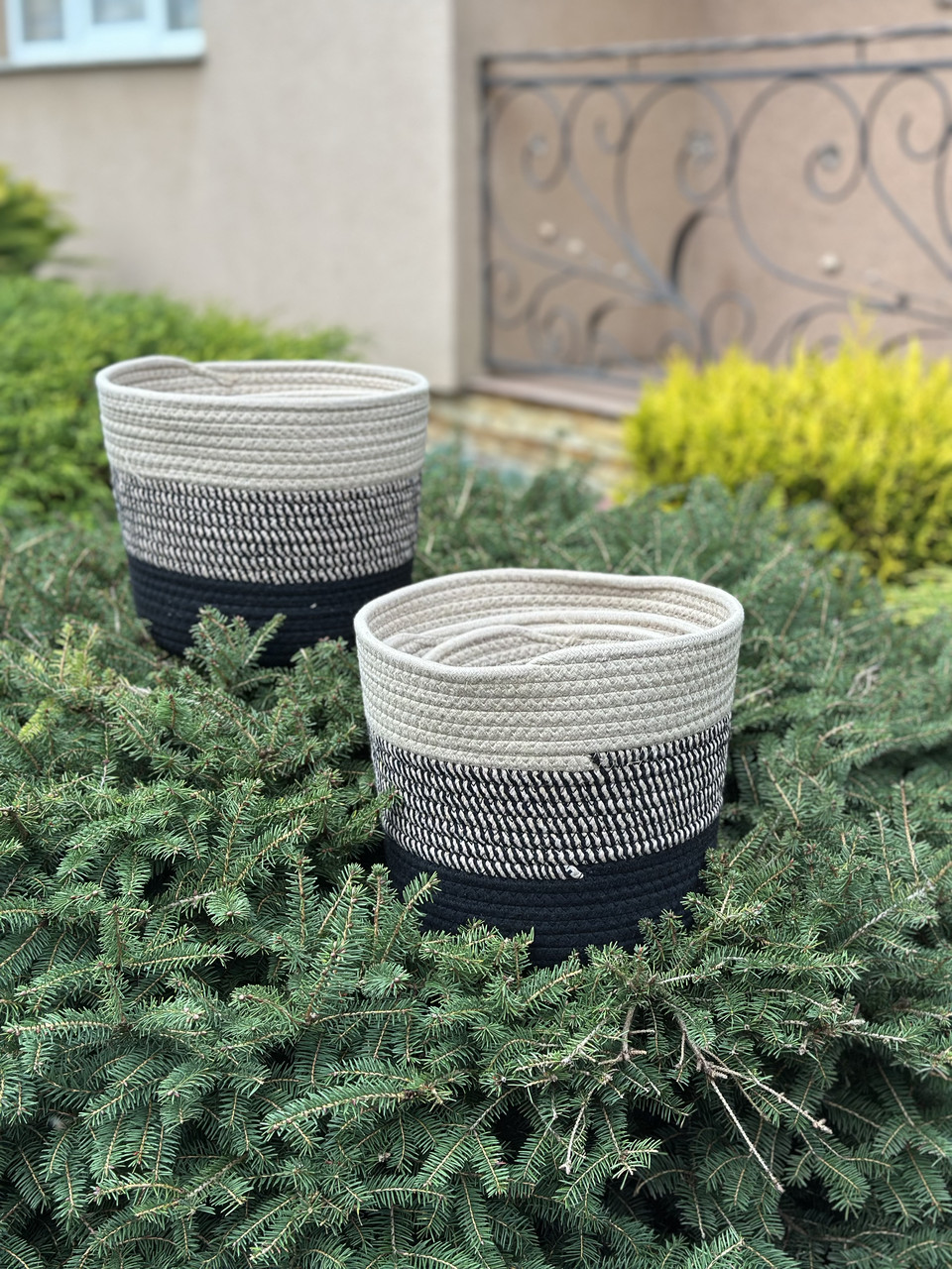 Набір круглих горщиків для квітів💐. Арт:3355, фото 1