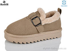 Дитяче зимове взуття гуртом. Дитячі уггі 2025 бренда Башили для дівчаток (рр. з 32 по 37)