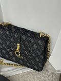 Сумка жіноча Guess G James Logo чорний, фото 6