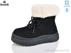 Дитяче зимове взуття гуртом. Дитячі уггі 2025 бренда Башили для дівчаток (рр. з 32 по 37)