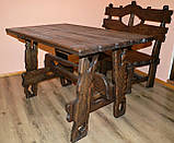 Оригінальний стіл під старовину, фото 2