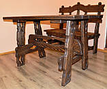 Оригінальний стіл під старовину, фото 3