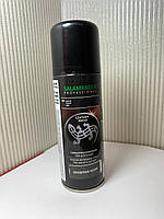 Аерозоль фарба Чорна "Leather Fresh" Salamander PROFESSIONAL для гладкої шкіри 200 мл.