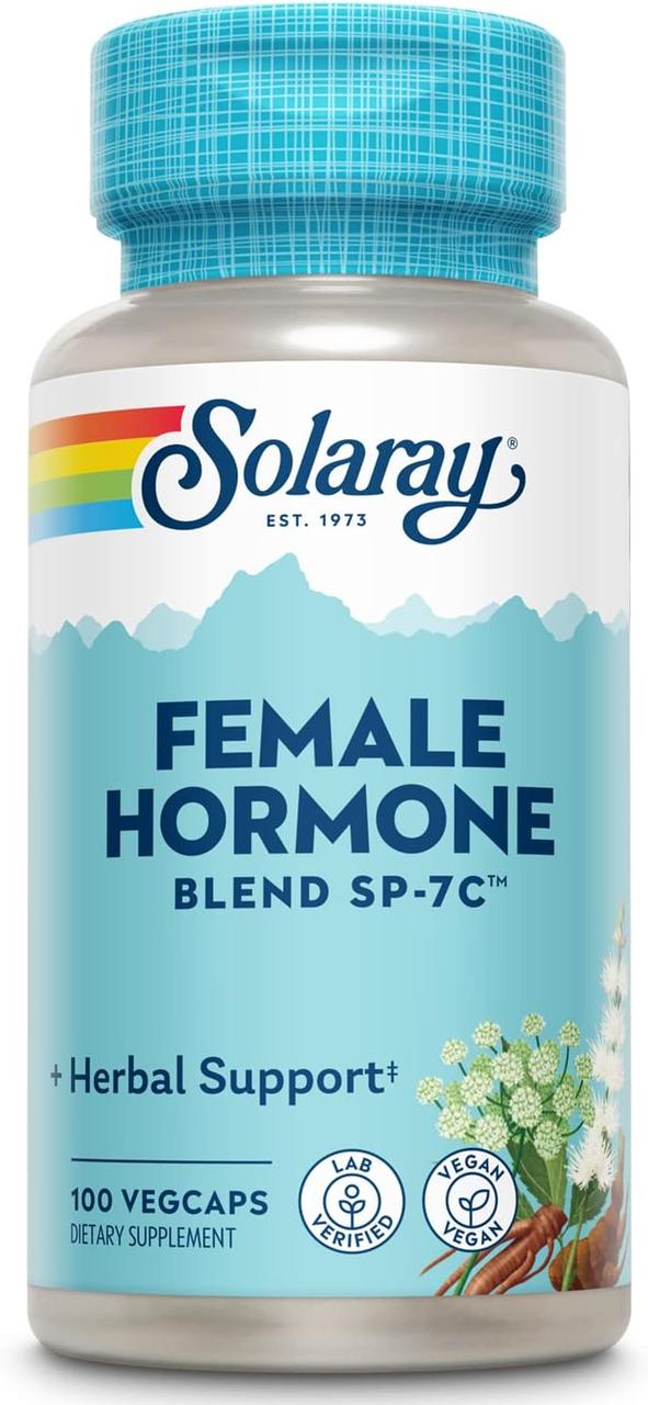 Solaray Female Hormone Blend SP-7C 100 caps, фото 1