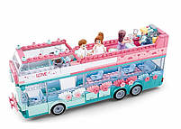 Конструктор M38-B0769 весілля, автобус, посуд, фігурки, 379 деталей., фото 4