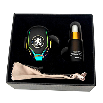 Ароматизатор в авто, автопарфюм  Peugeot, хамелеон