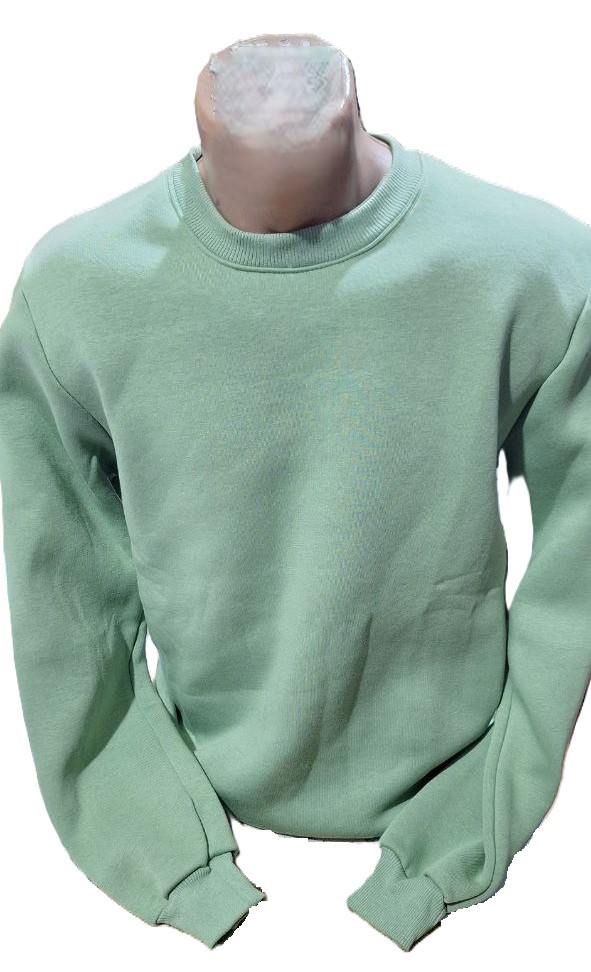 Світшот чоловіча толстовка зимова тепла трикотаж на флісі