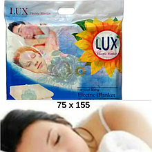 Простирадло з підігрівом односпальне 75 х 155 см з підігрівом, Електропростирадла Туреччина LUX