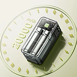 Професійний повербанк Remax 20000 мА·год, 65 Вт PD/QC, для ноутбуків, Сірий, фото 3