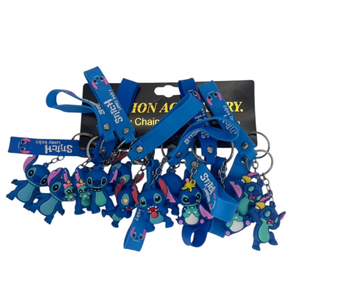 Брелок гумовий Стіч, фото 1