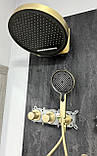 Змішувач для душу прихованого монтажу FUTURA 6036BG Матове золото, фото 8