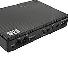 Міні ДБЖ для роутера BK38 — джерело безперебійного живлення 9–24 В, 14000 мАг ups wi-fi роутера 12 вольт, фото 2