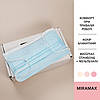 Маски одноразові тришарові з гумками та носовим фіксатором, 25 шт., фото 3